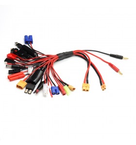 RC Lipo Battery Charger Adapter Connector Splitter Cable